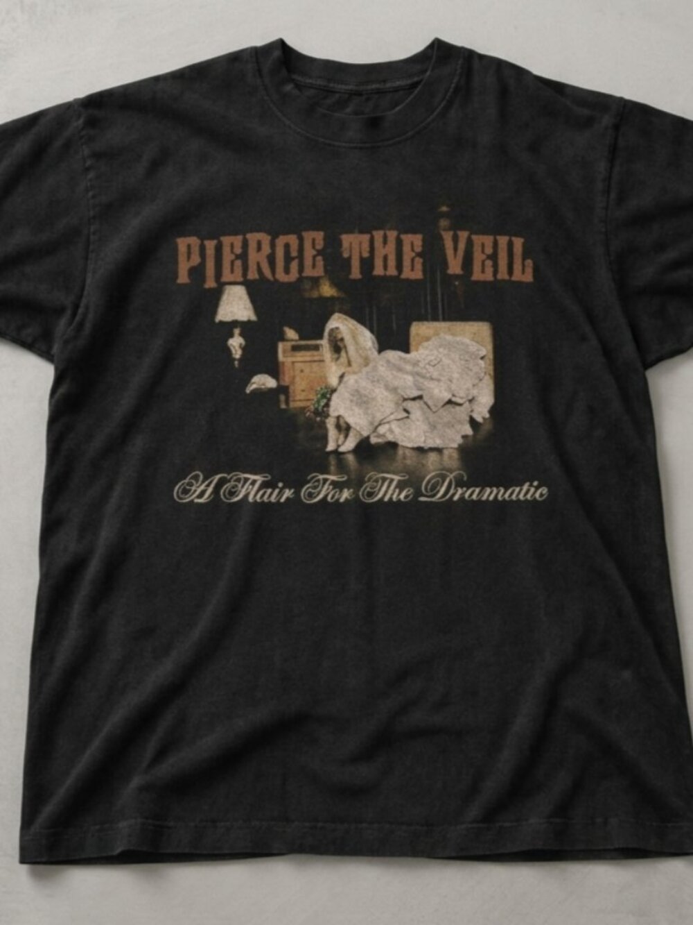 Pierce The Veil A Flair For The Dramatic Black Graphic Tee